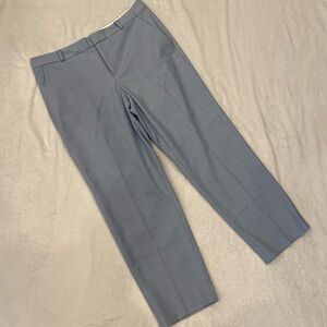 Banana Republic Light Blue and White Trousers